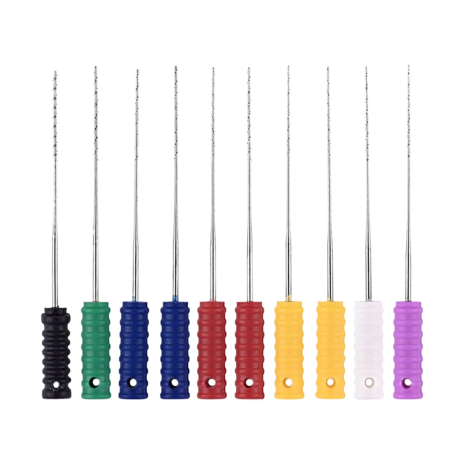 10pcs Dental Endodontic Nerve Broach Barbed Broaches Files for Root Canal 4