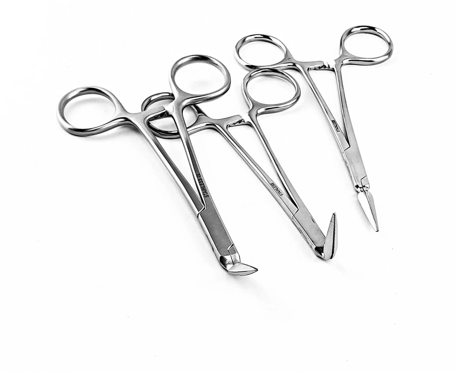 3 Williams Stieglitz Fragment forceps 5.5 Straight&Angled 45 90 Serrated Point Tip