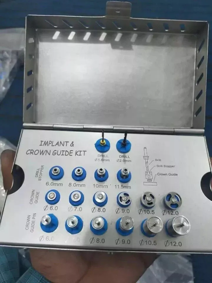 Dental Implant & Crown Guide Drill Kit Perfect Positioning Guide Kit